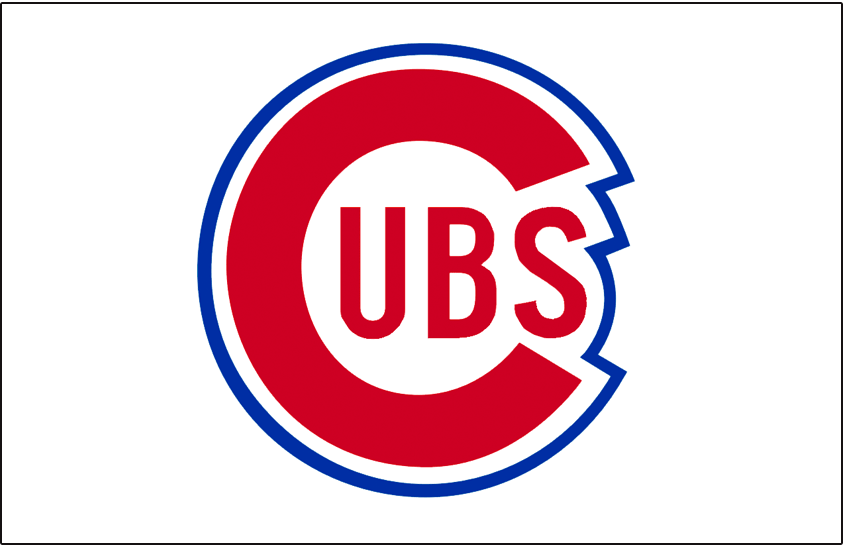 Chicago Cubs 1941-1956 Jersey Logo iron on paper